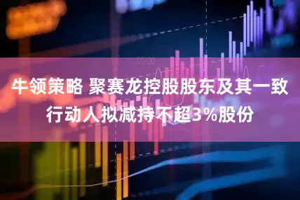 牛领策略 聚赛龙控股股东及其一致行动人拟减持不超3%股份